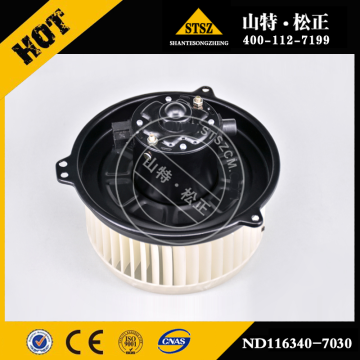 ND116340-7030 FAN MOTOR ASS'Y KOMATSU PC200-7 Air conditioner parts