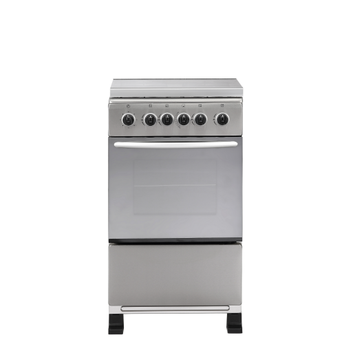 Cuisinière de cuisinière à double carburant verticale avec four