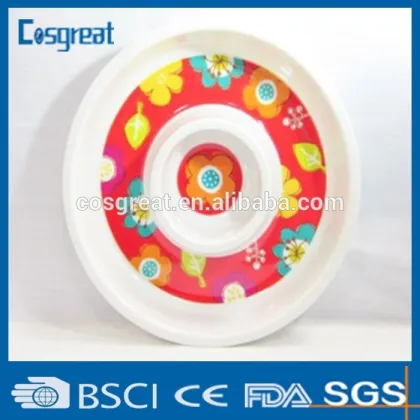 high quality melamine chip and dip popular among western country
