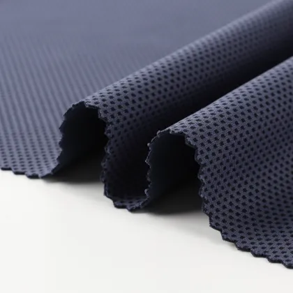 75D Cationic Jacquard Bonded TPU 30D Interlock Nylon TPU Polartec Fleece Jacket Kain Polyester Waterproof Breathable