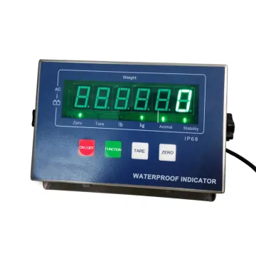 Anti-Water Weighing Indicator WI0501 - Waterproof Load Cell Indicator