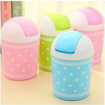 J420 Lace point desktop storage tank/garbage trash bin
