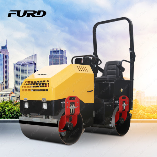 Easy operated mini 2ton asphalt road roller with good price