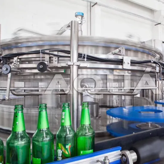 Automatic Glass Bottle Wine Bottling and Corking Machine