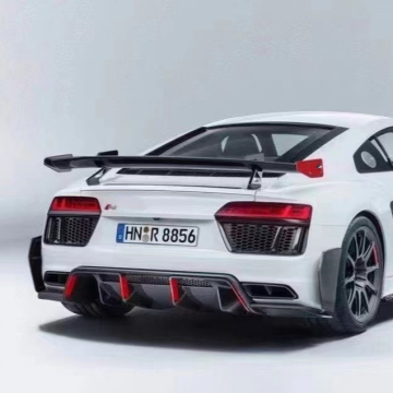 High Quality Carbon Fiber Tail Fins and Spoilers for Audi R8 TT A4 A6 A7 A8 RS