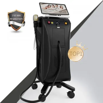 3000W High Power Diode Laser Hair Removal Machine with Free Facial Tips (755nm+808nm+1064nm, 3 Wavelengths)
