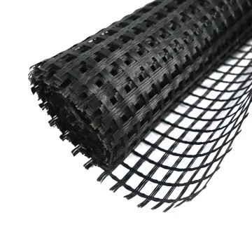 Asphalt Pavement Coated Glassfiber Geogrid