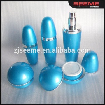 2015 Unique Nice Packaging Skin Acrylic Spray ball Shape 30ml 50ml 80ml 120ml plastic bottles for lotion