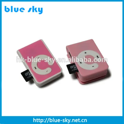 Hot selling mini clip popular cheap mp3 players