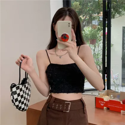 Lace Small Strap Vest - Female Beauty Strap Bra