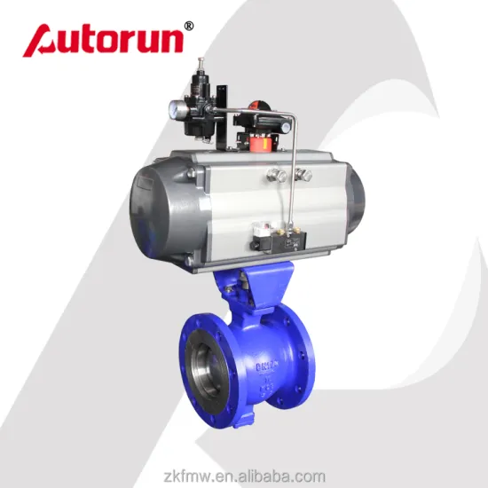 V-type Regulating Ball Valve, Pneumatic V-type Ball Valve