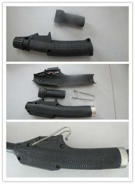 MIG/MAG nylon FSF welding torch handle (front and back )