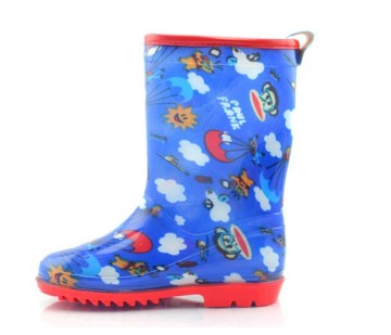 OEM import colorful PVC kids rain boots for dogs