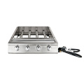 Stesen Grill Top Flat Tugas Berat untuk Dapur