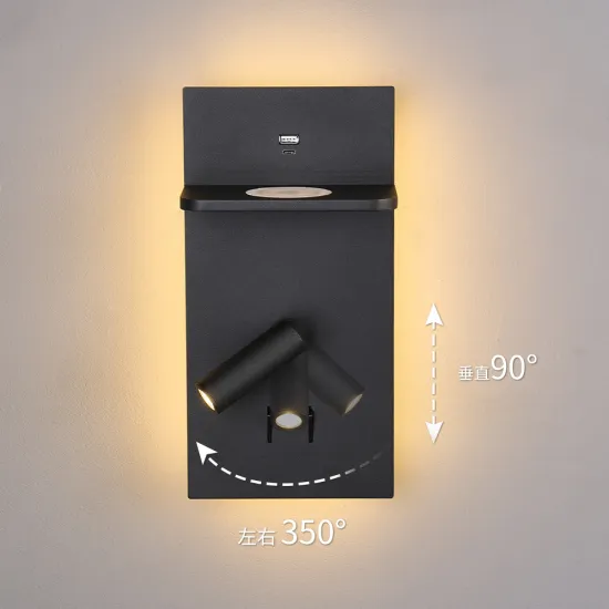 Nordic Wireless Charging Flex Reading Wall Lamp