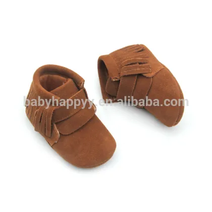 2017 cute Leather Baby Boots Boys Boot Shoes Girls Kids Winter Boots