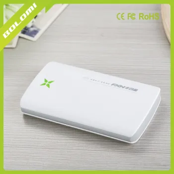 2016 Promotion Mobile Charger Li-ion Polymer Leather Case Mobile Power Bank 8000mah