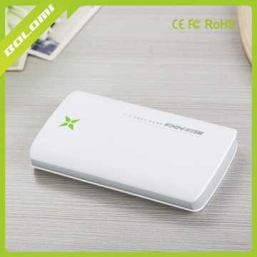 2016 Promotion Mobile Charger Li-ion Polymer Leather Case Mobile Power Bank 8000mah