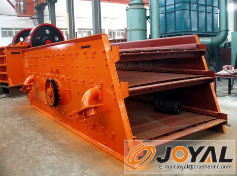 circular vibrating screen for stone crusher