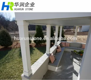 Turkish Marble Column, White Limestone Stone Column, Pillar