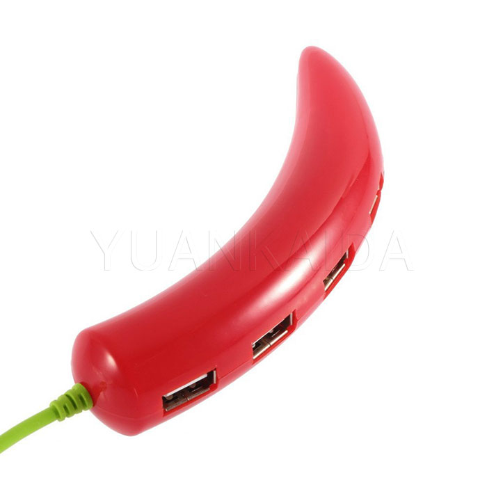 External Hot Pepper Usb Hub 4 Port