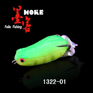 artificial frog bait fishing lure