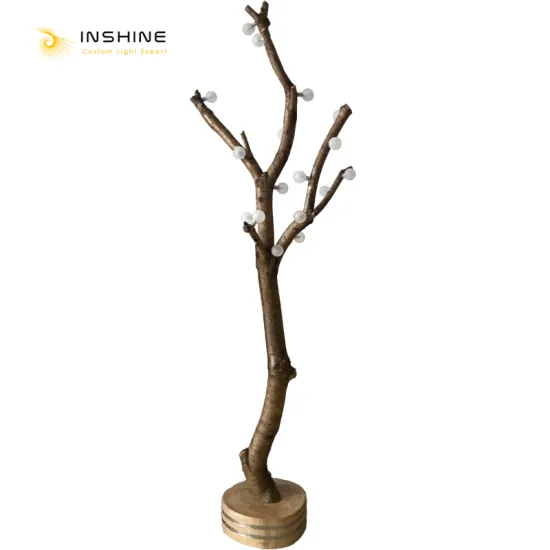 INSHINE Decorative Wooden Floor Lights