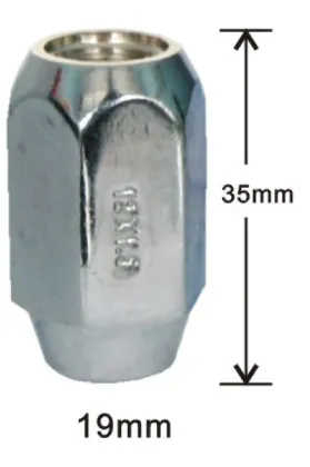 35mm open acorn nuts