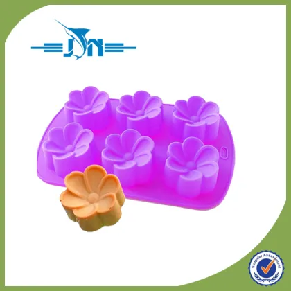 food grade silicone snow shape cake mould with low price
