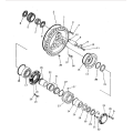 Year-round supply of mining bulldozer parts, D355-3C housing 195-27-12155