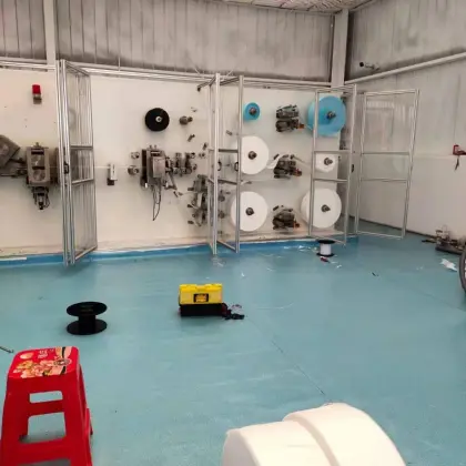 Frequency conversion disposable mask machine line