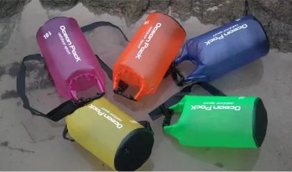Custom Logo waterproof ocean pack Travel Dry Sack Outdoor pvc Small Swimming Waterproof Dry Bags