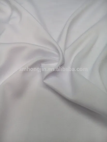 knitted solid dyed polyester Interlock Fabric/Sportswear Fabric