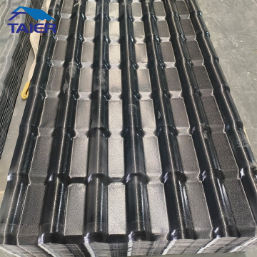 রঙিন ঢেউতোলা এএসএ সিন্থেটিক পিভিসি ছাদের টাইলস৷