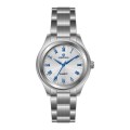 Reloj de mujeres con numerales romanos grabados