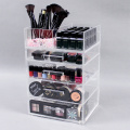 Liraka tse kholo tsa Acrylic Makeup Organiser