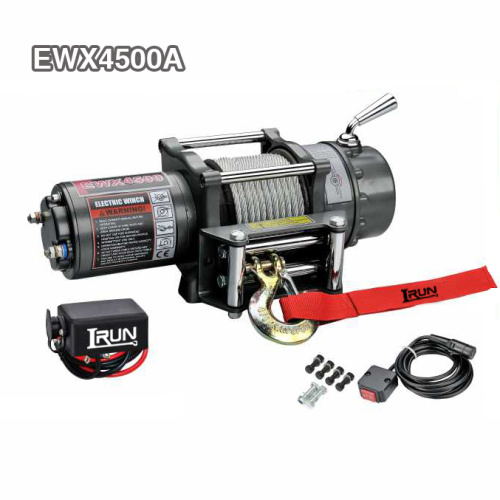 12V/24V Electric UTV Winch - kapasitas 4500lb