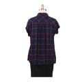 Women Casual Plaid Blouse Long Sleeve