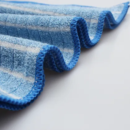 Hot-sale Microfiber Bright Weft Knitting Cleaning Cloth