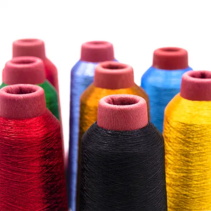 150D/2 Golden Metallic Thread for Machine Embroidery - Big Cone