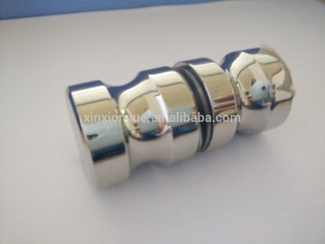 Best factory price shower room glass door handle by stainless steel or zinc alloy material