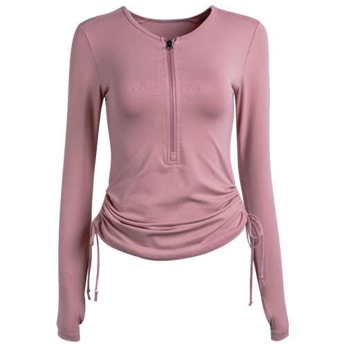 Maglia sportiva da donna a maniche lunghe atletiche