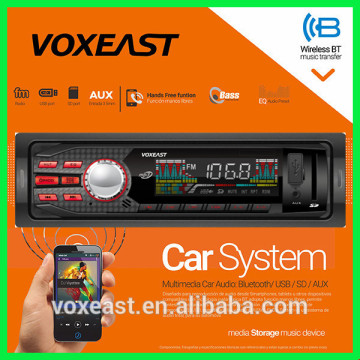 voice control bluetooth car mp3 player with sd/usb/fm/am/4x25w