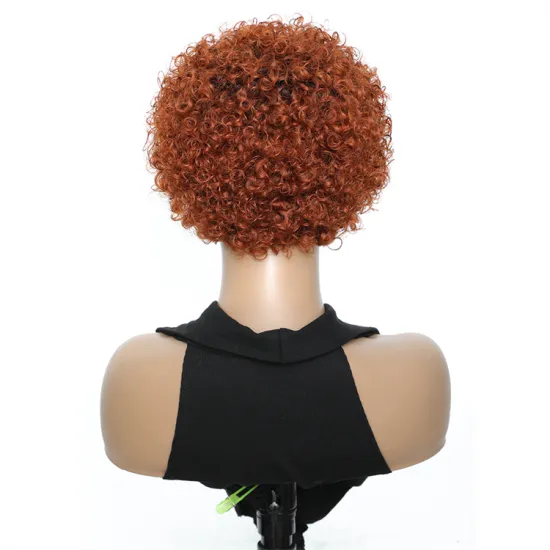 Wholesale Ombre 1B/350 Pixie Cut Human Hair wig 100% Peruvian Human Hair Short Lace Front Bob Wigs in Zurich for Black Women