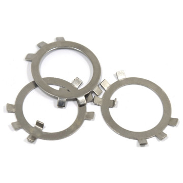 Factory Direct Stainless Steel Locknut Tab Washers: 304 & 316 Locking Serrated Tooth Washers