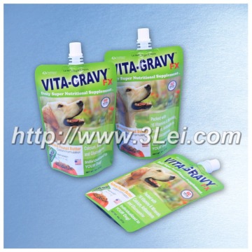 Food grade liquid spout pouch,stand up pouch with spout