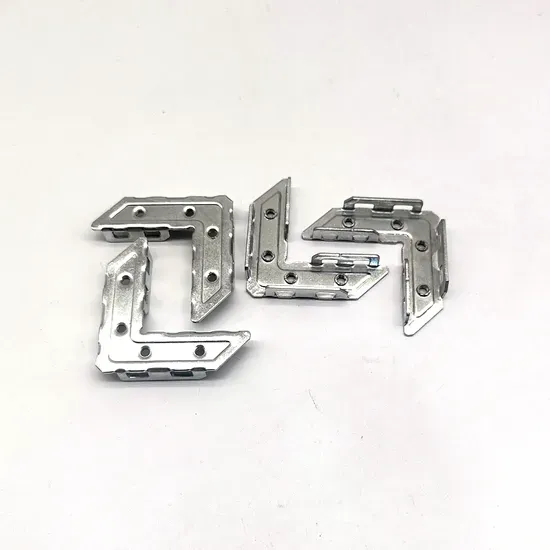 Fixed Angle Iron Bracket with Four Holes