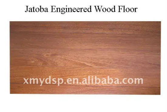 Jatoba(Brazilian Cherry) engineered wood floor