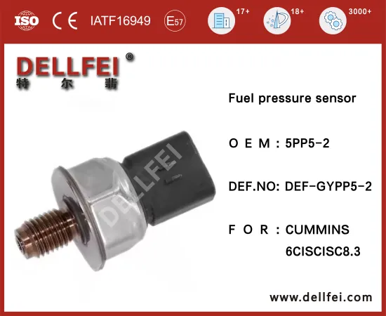 Fuel Oil Pressure Sensor 5PP5-2 for CUMMINS6CISCISC8.3