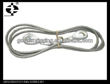 pressed steel Wire Rope Sling sell hot